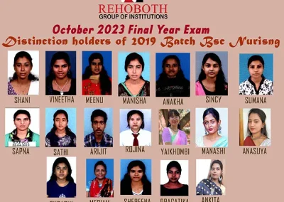 2019 - Distinction Holders